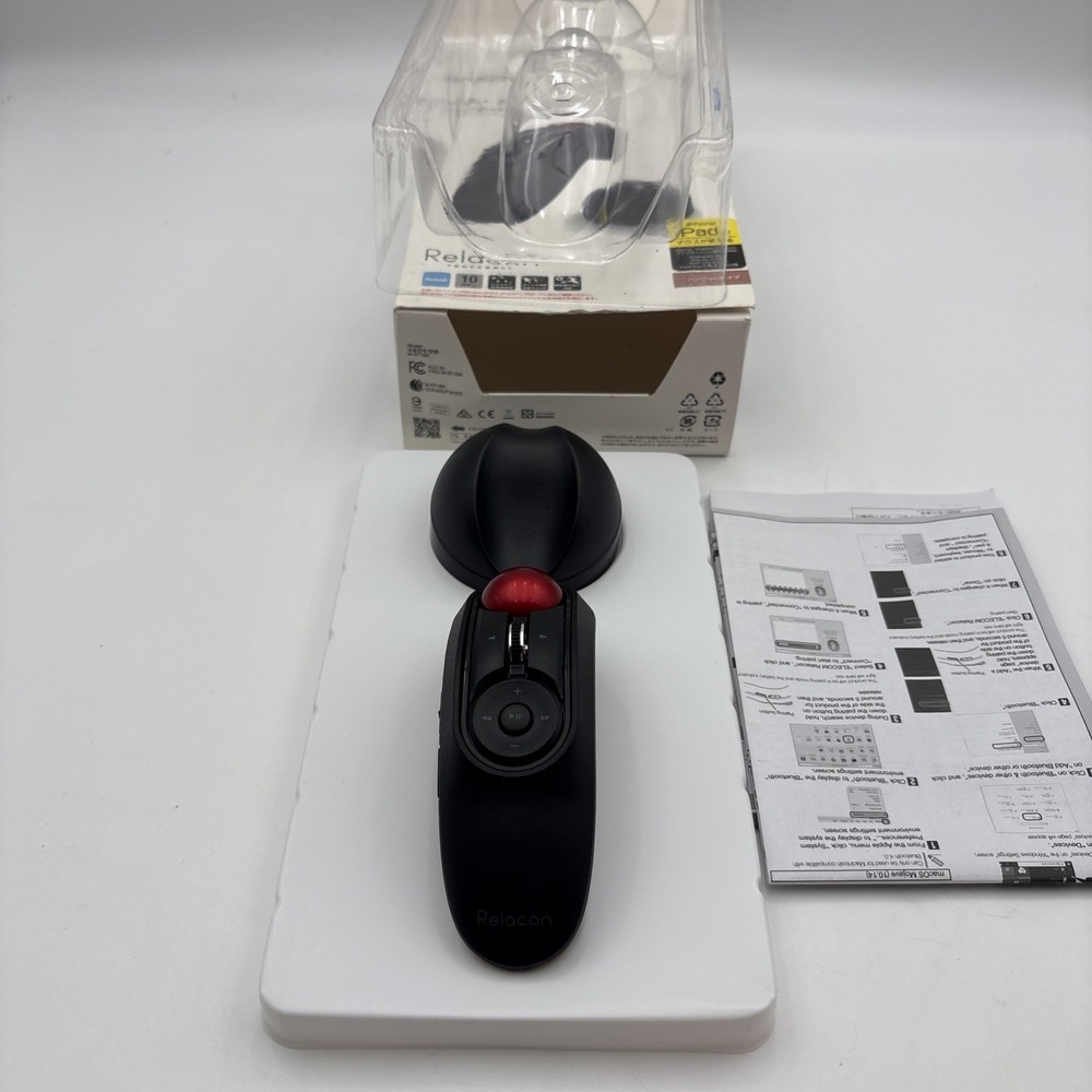 ELECOM Relacon Bluetooth Trackball Mouse M-RT1BR